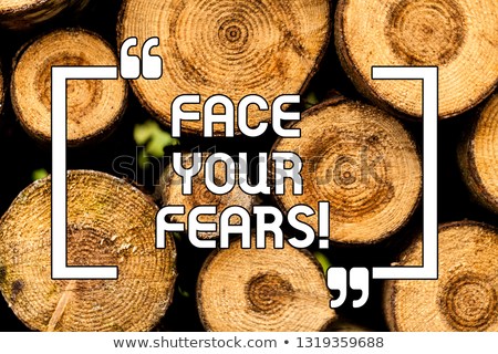 Inspirationalway of taking action for a fear